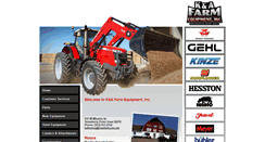 Desktop Screenshot of kafarmequipment.com